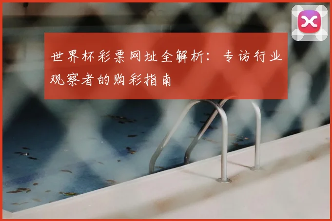 世界杯彩票网址全解析：专访行业观察者的购彩指南